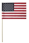 12in.X18in. Us Flag 2Ct Package