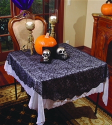 Spider Lace Round Tablecloth