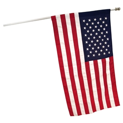 2' X 4' Sleeved U.S. Flag Koralex