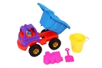 Itza Sand Truck & Toys Set
