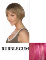 Eve Bubbleum Wig - Pink And Hot Pink