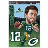 Green Bay Packers Aaron Rodgers Caricature Decals