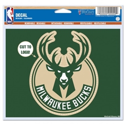 Milwaukee Bucks 5" x 6" Multi-Use Decal