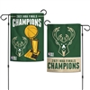 World Champions Milwaukee Bucks Garden Flag 2-Sided