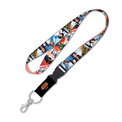 Star Wars Classic Characters Lanyard