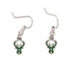 Milwaukee Bucks Dangling Earrings