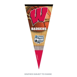 University Of Wisconsin - NCAA Final Four Premium Pennant