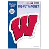 University Of Wisconsin - Die Cut Magnet