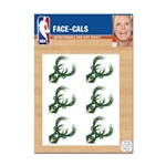 Milwaukee Bucks Face-Cals Stickers