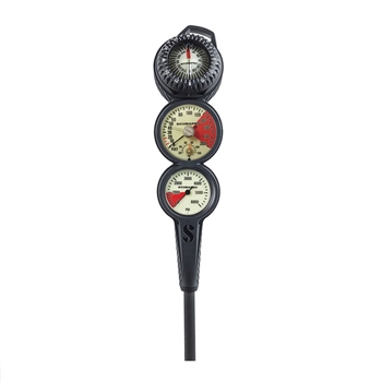 ScubaPro 3-Gauge In-Line Dive Console w/FS-2 Compass