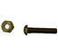 Broco Brass Screw & Locknut