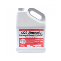 L & R Ultrasonics #222 Non-Ammoniated Ultrasonic Cleaning Solution (4 Gal)