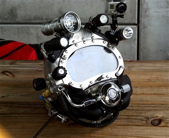 KIRBY MORGAN KM 97 W/MWP HELMET COMMERCIAL DIVING