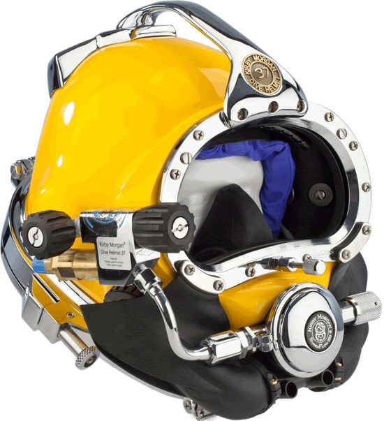 Kirby Morgan® 97 DIVING HELMET w/MWPC (500-701) - AXSUB® Commercial Diving  Supplies