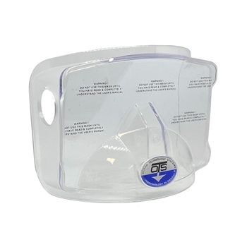 OTS Visor with Hole for ABV For Guardian Full Face Mask w/Logo