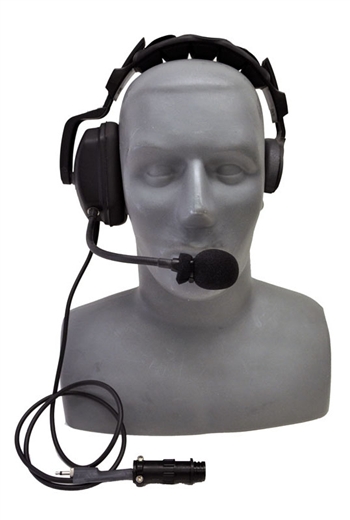 OTS THB-7A-1 Deluxe Headset with Boom Mic, Single Earphone.