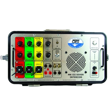 OTS MK-III 3 Diver Intercom W/ AMP Connetcors