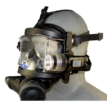 Accessory Rail Light System for OTS Guardian Full Face Mask