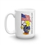 American Diving Mug Proud Patriot