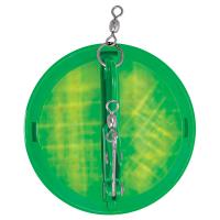 Luhr-Jensen 2-1/4&quot; Dipsy Diver - Kelly Green/Silver Bottom Moon Jelly [5560-030-2511]