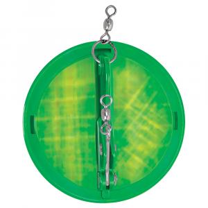 Luhr-Jensen 2-1/4&quot; Dipsy Diver - Kelly Green/Silver Bottom Moon Jelly [5560-030-2511]