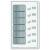Blue Sea 8273 Water Resistant Panel - 6 Position - White - Vertical [8273]
