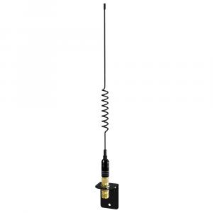Shakespeare VHF 15in 5216 SS Black Whip Antenna - Bracket Included [5216]