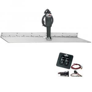 Lenco 12&quot; x 18&quot; Super Strong Trim Tab Kit w/Standard Tactile Switch Kit 12V [TT12X18SS]