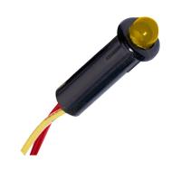 Paneltronics LED Indicator Light - Amber - 120 VAC - 1/4&quot; [048-017]