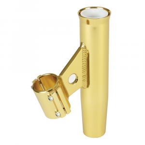 Lee's Clamp-On Rod Holder - Gold Aluminum - Vertical Mount - Fits 1.050&quot; O.D. Pipe [RA5001GL]