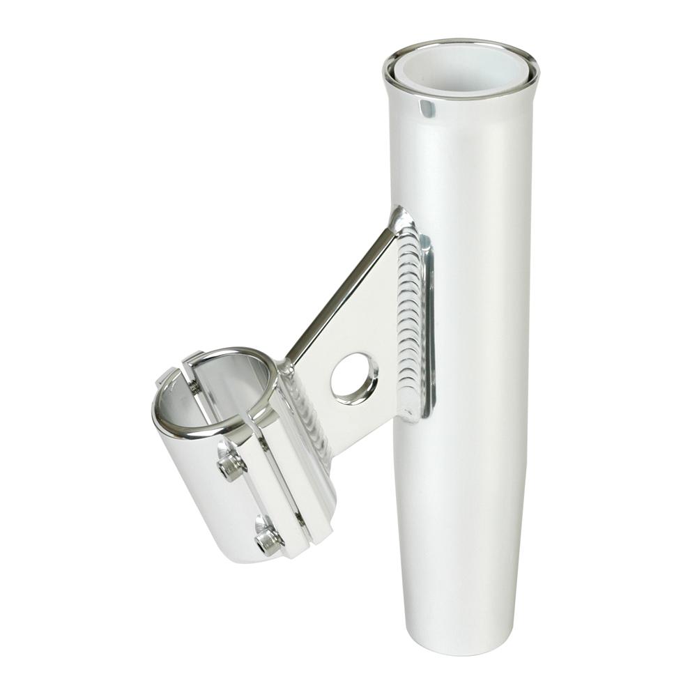 Lee's Clamp-On Rod Holder-Silver-Vertical Mount-Fits 2.375 O.D. Pipe