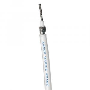 Ancor RG 8X White Tinned Coaxial Cable - 250 [151525]