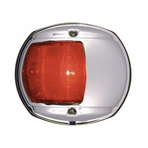 Perko LED Side Light - Red - 12V - Chrome Plated Housing [0170MP0DP3]