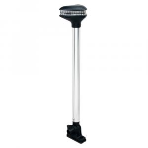 Perko Stealth Series - L.E.D. Fold Down White All-Round Light - Vertical Mount - 13-3/8&quot; [1639DP0CHR]