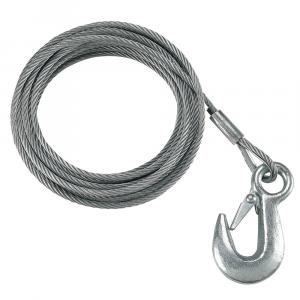 Fulton 3/16&quot; x 25' Galvanized Winch Cable - 4,200 lbs. Breaking Strength [WC325 0100]