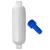 Polyform G-3 Twin Eye Fender 5.5&quot; x 19&quot; - White w/Adapter [G-3-WHITE]