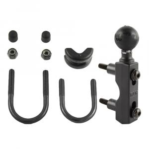 RAM Mount Small Tough-Claw Base w/1 Ball & M6 x 30 SS Hex Head Bolt  f/Raymarine Dragonfly-4/5 & WiFish