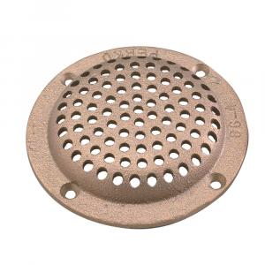 Perko 3-1/2&quot; Round Bronze Strainer MADE IN THE USA [0086DP3PLB]
