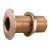 Perko 1&quot; Thru-Hull Fitting w/Pipe Thread Bronze MADE IN THE USA [0322DP6PLB]