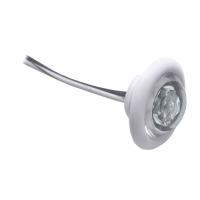 Innovative Lighting LED Bulkhead/Livewell Light &quot;The Shortie&quot; White LED w/ White Grommet [011-5540-7]