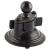 RAM Mount 3.25&quot; Diameter Suction Cup Twist Lock Mount w/1&quot; Ball [RAM-B-224-1U]