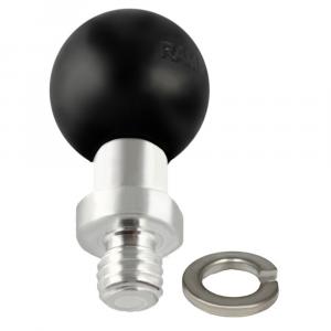 RAM Mount 1&quot; Ball Connected to 3/8&quot;-16 Threaded Post [RAM-B-236U]