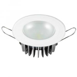 Lumitec Mirage - Flush Mount Down Light - Glass Finish/No Bezel - 2-Color White/Red Dimming [113192]