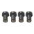 RAM Mount Mari-Nut Rubber Expansion Brass Nuts - 4 Pack [RAM-MARI-NUT-4U]