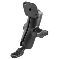 RAM Mount 9mm Angled Base w/Double Socket Arm &amp; Diamond Adapter [RAM-B-180U]