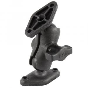 RAM Mount Composite Short Socket Arm w/2 Diamond Bases [RAP-B-102U-A]