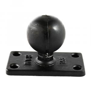 RAM Mount 1.5&quot; x 3&quot; Rectangle Base w/1.5&quot; Ball [RAM-202U-153]