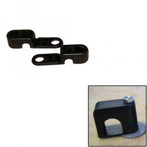 Weld Mount Single Poly Clamp f/1/4&quot; x 20 Studs - 1/4&quot; OD - Requires 0.75&quot; Stud - Qty. 25 [60250]
