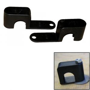 Weld Mount Single Poly Clamp f/1/4&quot; x 20 Studs - 3/4&quot; OD - Requires 1.75&quot; Stud - Qty. 25 [60750]