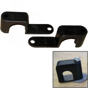 Weld Mount Single Poly Clamp f/1/4&quot; x 20 Studs - 1&quot; OD - Requires 1.75&quot; Stud - Qty. 25 [601000]